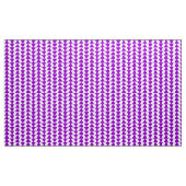 Tissu Triangles d'encre - Violet sur blanc (Yard)