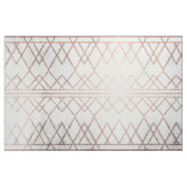 Tissu Triangles géométriques d'or rose moderne chic de (Fat Quarter)