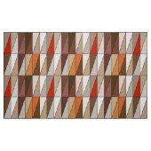 Tissu Triangles géométriques modernes, beige, brun, (Fat Quarter)