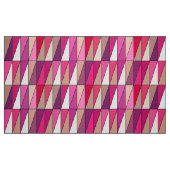 Tissu Triangles géométriques modernes, violet, rose et b (Fat Quarter)