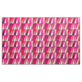 Tissu Triangles géométriques modernes, violet, rose et b (Yard)