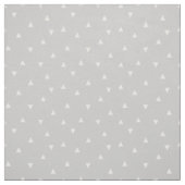 Tissu Triangles Gris Dispersés (Échantillon)