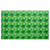 Tissu Triangles modernes de la moitié du siècle, vert (Yard)