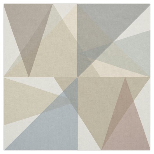 Tissu Triangles Modernes Du Mmilieu Du Siècle (Échantillon)