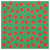 Tissu Triangles Motifs de pastèque (Échantillon)