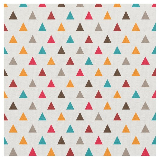 Tissu - Triangles multicolores (Fermer)
