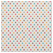 Tissu - Triangles multicolores (Échantillon)