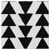 Tissu Triangles noir et blanc (Fermer)