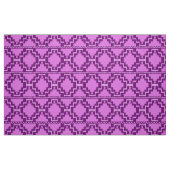 Tissu Tribal aztèque d'Ikat - pourpre et violette (Fat Quarter)