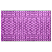 Tissu Tribal aztèque d'Ikat - pourpre et violette (Yard)