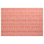 Tissu Tribal Batik - tons orange et rose (Fat Quarter)