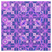 Tissu Tribal Batik - tons violets (fermé)