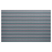 Tissu tribal floral bleu gris d'impression (Yard)