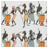 Tissu tribal indigène africain de conception (fermé)