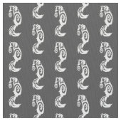 Tissu Tribal subtil de Fox Kitsune avec la lanterne (fermé)