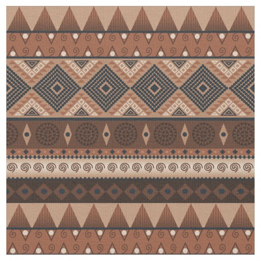 Tissu tribal terreux (Fermer)