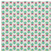 Tissu Tribal Turtle Floral (Échantillon)