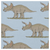 Tissu Tricératops de Dinosaure (Fermer)