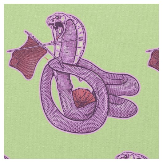 Tissu Tricot de serpent (Fermer)