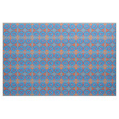 Tissu Trippy Cravate-Dye Retro Blue & Orange (Yard)