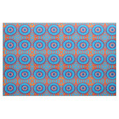 Tissu Trippy Cravate-Dye Retro Blue & Orange (Fat Quarter)