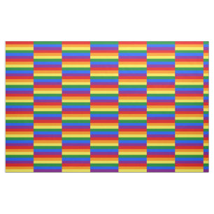 Tissu Trippy Rainbow Pride