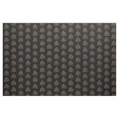 Tissu Triquetra (Brown/Argent) (Yard)