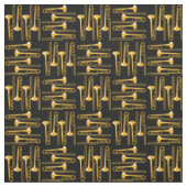 Tissu Trombone Crosshatch Motif (Échantillon)