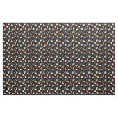 Tissu Trombone Snowman Music Notes Motif (Yard)