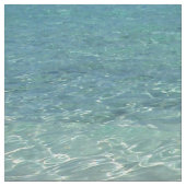 Tissu tropical bleu de l'eau du Tahiti (Échantillon)