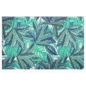 Tissu tropical feuille banane (Fat Quarter)