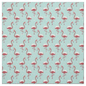 Tissu Tropical Winter Flamingo Pattern (Échantillon)