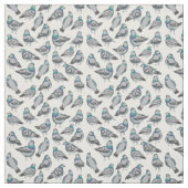 Tissu Troupeau de pigeons (Échantillon)