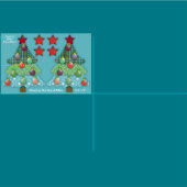 Tissu Trousse de quartier de graisse coupée et coupée de (Carreau)