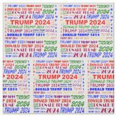Tissu Trump 2024 coloré (Échantillon)