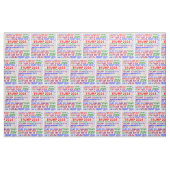 Tissu Trump 2024 coloré (Fat Quarter)