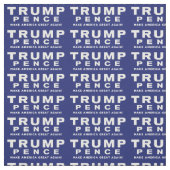 Tissu Trump et Pence Great Again, ZSSG (Échantillon)