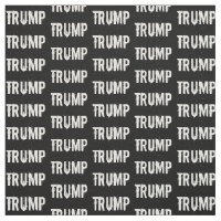 Tissu TRUMP noir et blanc
