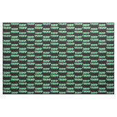 Tissu Trump noir vert rétro (Yard)