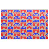 Tissu Trump pour le président 2016 Elephant (Fat Quarter)