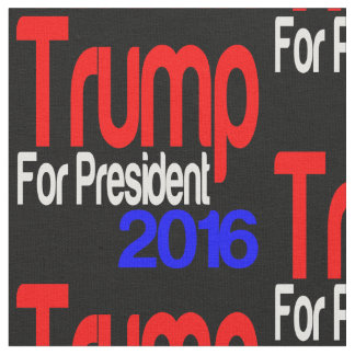 Tissu Trump pour le président Rouge Blanc et Bleu
