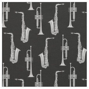 Tissu Trumpet musicien saxophone Musique de jazz