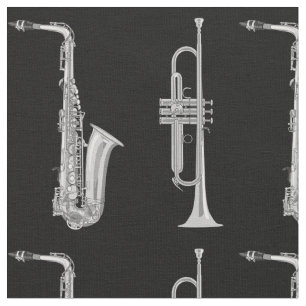 Tissu Trumpet musicien saxophone Musique de jazz