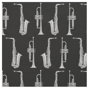 Tissu Trumpet musicien saxophone Musique de jazz