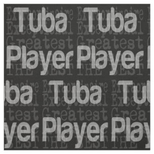 Tissu Tuba Player Extraordinaire