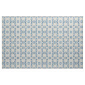 Tissu Tuile bleue néerlandaise de fleur (Yard)