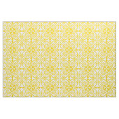 Tissu Tuile marocaine - jaune et blanc de moutarde (Fat Quarter)