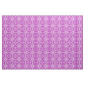 Tissu Tuile marocaine - violet violet et blanc (Yard)