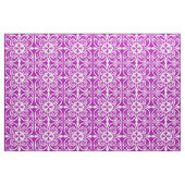 Tissu Tuile marocaine - violet violet et blanc (Fat Quarter)