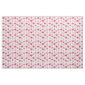 Tissu Tuiles de coeur (Fat Quarter)